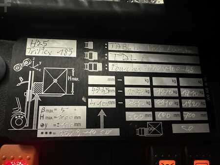 LPG VZV 2010  Linde H25T-01 triplex 5135 heures (12)