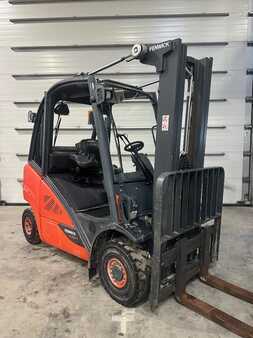 LPG VZV 2019  Linde H25T-02 triplex 3809 heures (1)