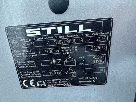 Sähkö - 3 pyör 2017  Still RX20-14 triplex 6820mm 379 heures (8)