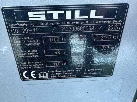 Sähkö - 3 pyör 2016  Still RX20-14 triplex 4620mm  2512 heures (8)