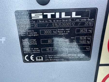 Carrelli elettrici 4 ruote 2016  Still RX60-30 TDL/positionneur 1518heures (8)