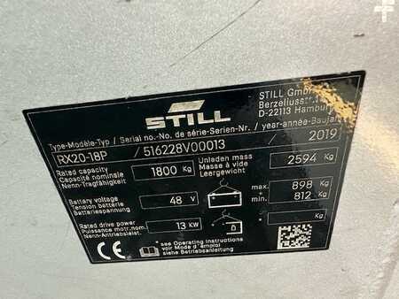 Chariots électriques à 4 roues 2019  Still RX20-18P 772heures TDL/écarteur (7)