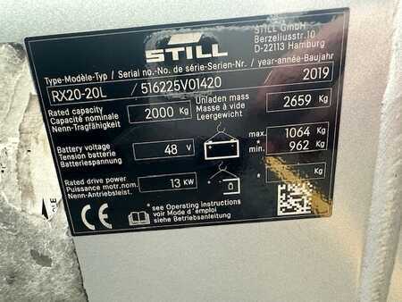 Elektro 4 Rad 2019  Still RX20-20L triplex 806 heures (8)