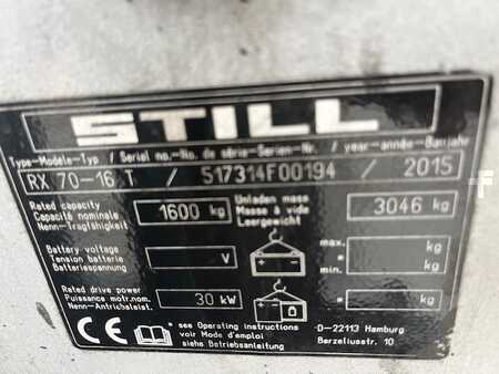 LPG Forklifts 2015  Still RX70-16T triplex 4529 heures (18)