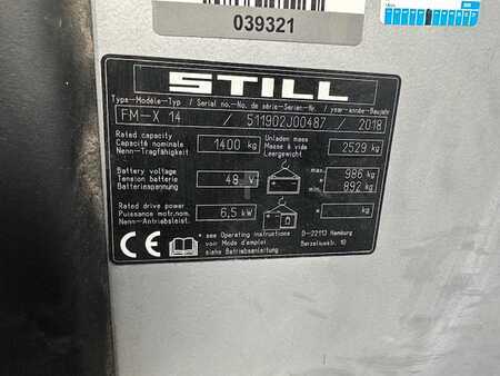 Reach Trucks 2018  Still FM-X14  6500mm 1235 heures (5)