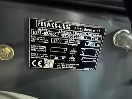 Gas gaffeltruck 2014  Linde H25T-02/600 triplex 6450mm (8)