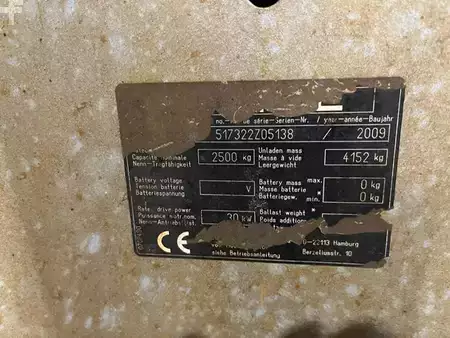 Diesel gaffeltruck 2009  Still RX70-25 2058 heures (6)