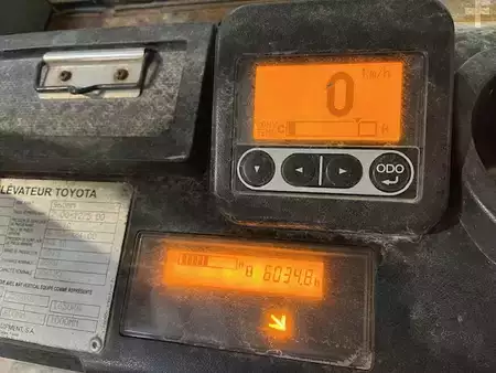 Gas gaffeltruck 2015  Toyota 02-8FGF25 rouillé  6034 heures (10)