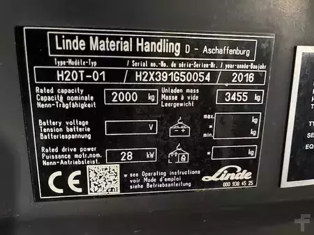 LPG Forklifts 2016  Linde H20T-01 (20)