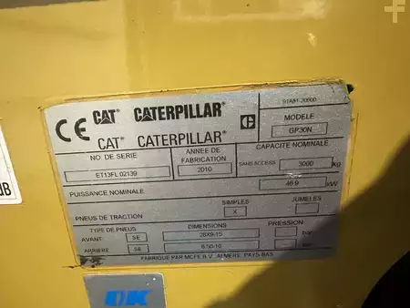 LPG heftrucks 2010  CAT Lift Trucks GP30N (8)