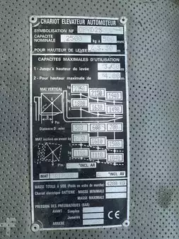 Gázüzemű targoncák 2016  Heli CPYD25 gaz triplex 845 heures (12)