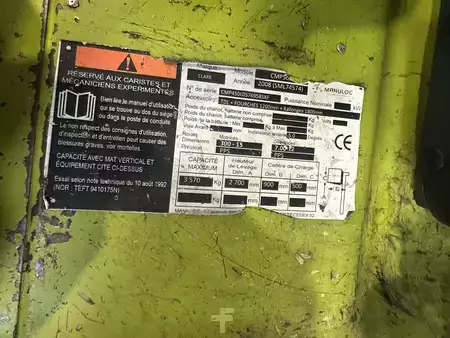 LPG Forklifts 2008  Clark CMP50SL (8)