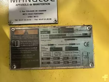 Wózki gazowe 2014  Cesab M318G triplex 4700mm 4 lignes (7)