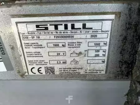 Stoccatori uomo a piedi 2020  Still EXV-SF16I 1551 heures (7)