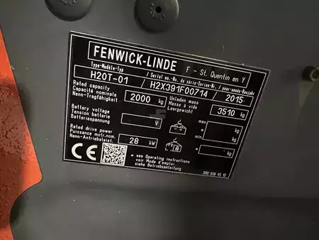 Wózki gazowe 2015  Linde H20T-02 triplex TDL/positionneur (9)