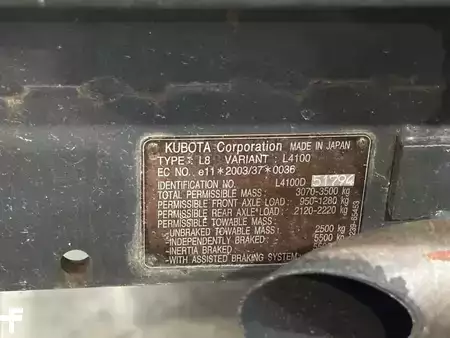 Ostatní - Kubota L4100HDW 583 heures (9)