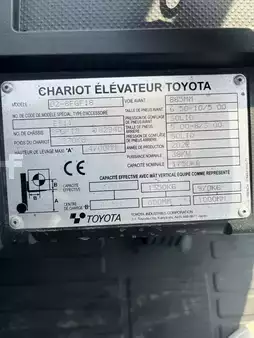 Wózki gazowe 2022  Toyota 02-8FGF18 triplex 2022 (7)