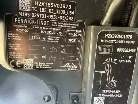 Nestekaasutrukki 2019  Linde H25T-02 triplex 4 lignes (7)