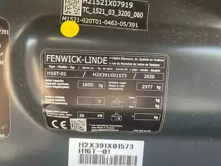 LPG heftrucks 2020  Linde H16T-01 triplex 3855 heures (7)