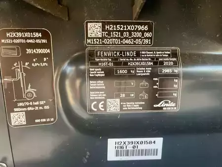 LPG heftrucks 2020  Linde H16T-01 triplex 3660 heures (8)