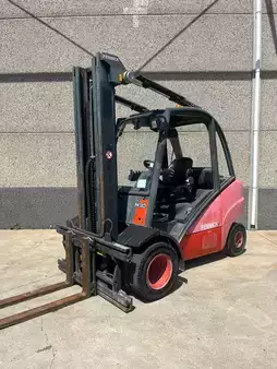 Empilhador diesel 2007  Linde H30D triplex 3495 heures  TDL/positionneur (2)