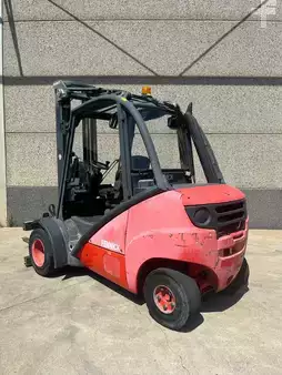 Empilhador diesel 2007  Linde H30D triplex 3495 heures  TDL/positionneur (3)