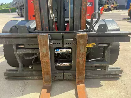 Empilhador diesel 2007  Linde H30D triplex 3495 heures  TDL/positionneur (5)