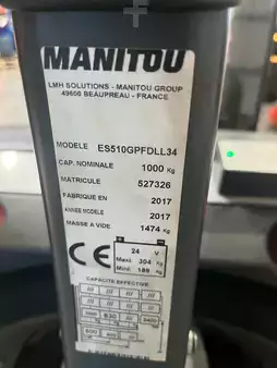 Hochhubwagen 2017  Manitou ES510GPFDLL34 (5)