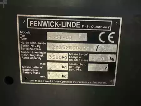 Gázüzemű targonca 1999  Linde H35T (7)