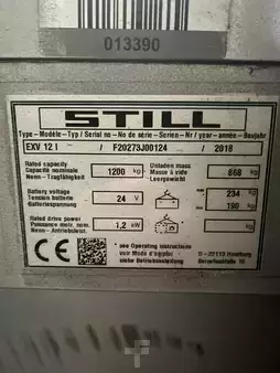 Ruční vysokozdvižný vozík 2018  Still EXV12I triplex 4386mm (5)