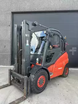 LPG VZV 2006  Linde H45T triplex 4574 heures (1)