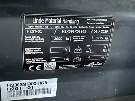 LPG Forklifts 2020  Linde H20T-01 (8)