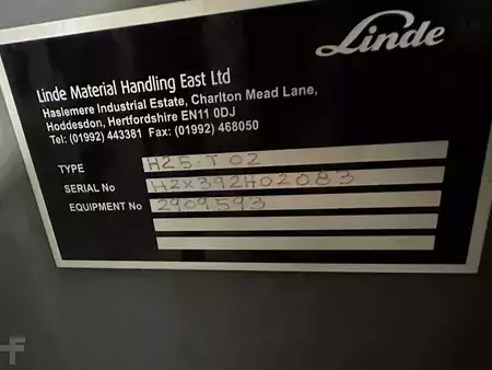 LPG Forklifts 2017  Linde H25T-02 (8)