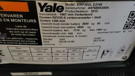 4-wiel elektrische heftrucks 2015  Yale ERP35VL E2145 (6)