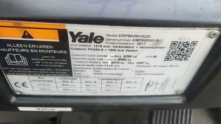 4-wiel elektrische heftrucks 2017  Yale ERP50VM V3220 2017 (6)