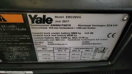 4-wiel elektrische heftrucks 2017  Yale Electro 2017 ERC25VG (7)