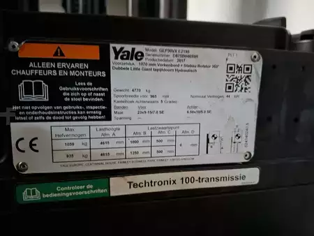 Carretilla elevadora GLP 2017  Yale LPG 2017 value GLP30VX (4)