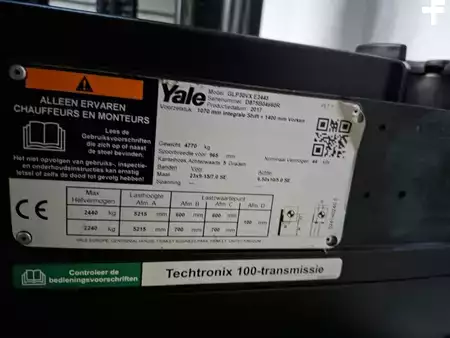 Carretilla elevadora GLP 2017  Yale LPG 2017 value GLP30VX E2445 (4)