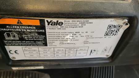 Elektro čtyřkolový VZV 2018  Yale ERC30VG 2018 (6)