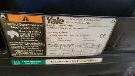 Yale GLP30VX E2345  2015