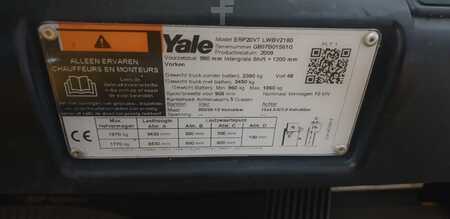 Elektrisk- 3 hjul 2009  Yale ERP20VT LWBV2180 2009 (6)