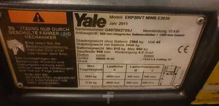 Elektro 4 Rad 2011  Yale ERP20VT - MWB 2011 (6)
