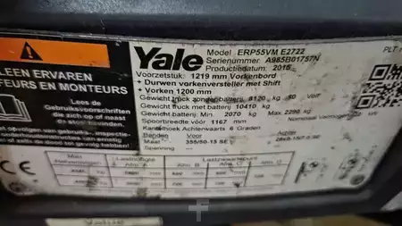 Elektryczne 4-kołowe 2015  Yale ERP55VM 2015 (6)