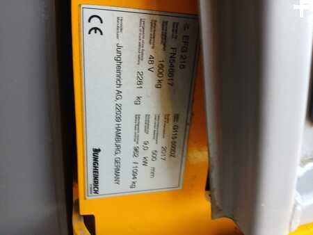 Elektro 3 Rad 2017  Jungheinrich EFG 216 (6)