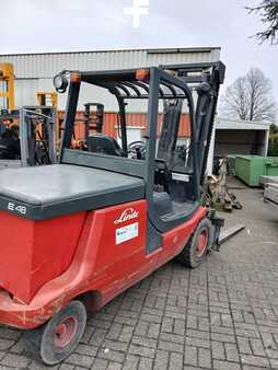 4-wiel elektrische heftrucks 2008  Linde E48P 130 (2)