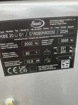 Elektro 4 Rad 2024  Baoli KBE 20 Li G1 (6)