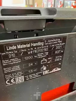 Hochhubwagen  Linde D10B (6)