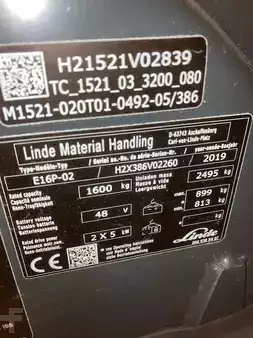 Sähkö - 4 pyör 2019  Linde E16P (6)