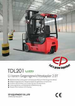 Elektro tříkolové VZV - EP Equipment TDL201 (3)