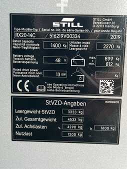 Elektro tříkolové VZV 2019  Still RX20-14 (8)